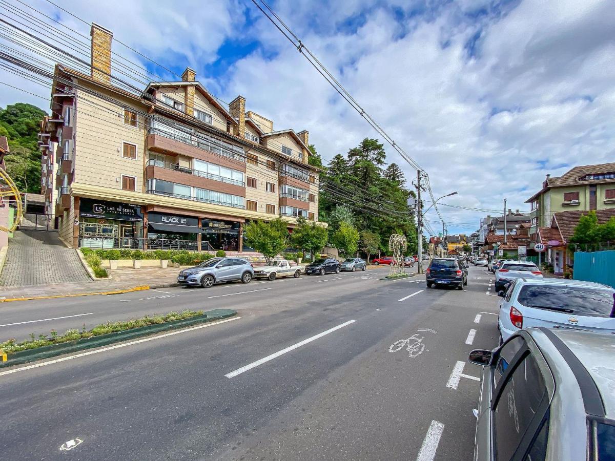 Flores Da Montanha 103B - Apto Borges De Medeiros Gramado 600 Metros Rua Coberta 外观 照片
